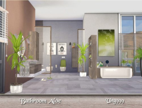 Bathroom Aloe