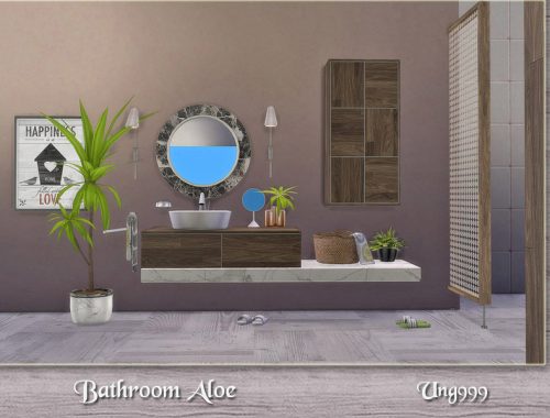 Bathroom Aloe