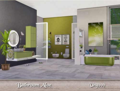 Bathroom Aloe
