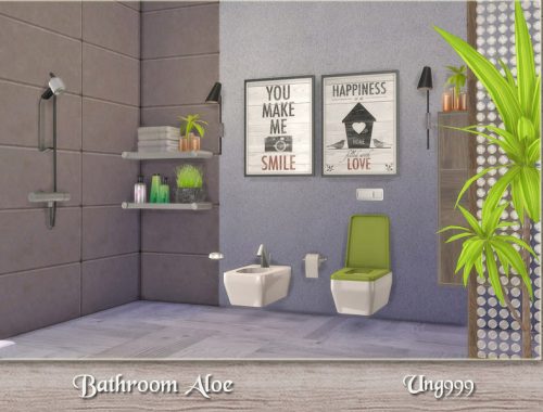 Bathroom Aloe