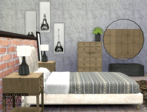 Osmium Bedroom
