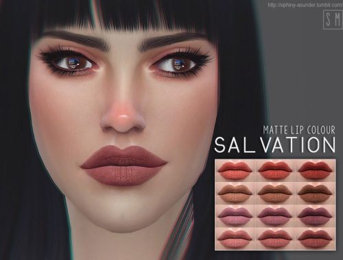 [ Salvation ] - Matte Lip Colour