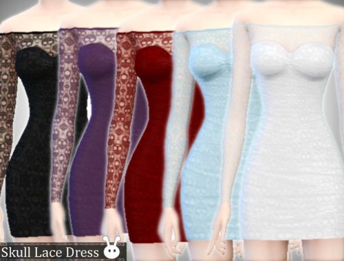 Skull Lace Dress