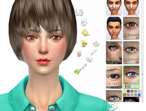 S-Club LL ts4 eyecolors 11