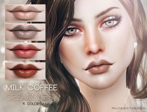 Milk Coffee Cream Lips N108
