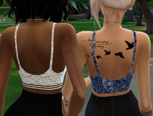 | TIGERLILLY | Strappy Crop /mesh needed