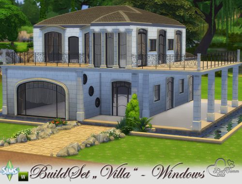 Build-A-Villa Windows and Doors