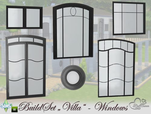 Build-A-Villa Windows and Doors