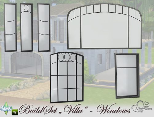 Build-A-Villa Windows and Doors