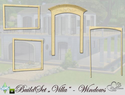 Build-A-Villa Windows and Doors