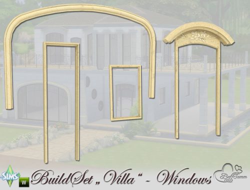 Build-A-Villa Windows and Doors