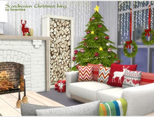 Scandinavian Christmas living