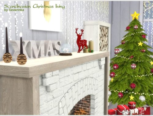 Scandinavian Christmas living