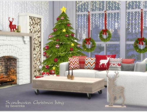 Scandinavian Christmas living