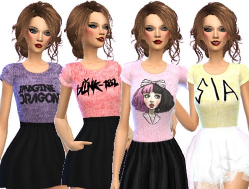 Band Tee-Shirts Pack Two
