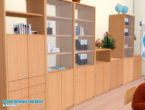 School furniture and decor