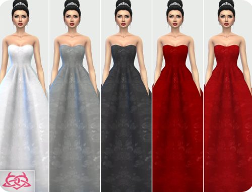 Wedding Dress 7 RECOLOR 1 (Needs mesh)