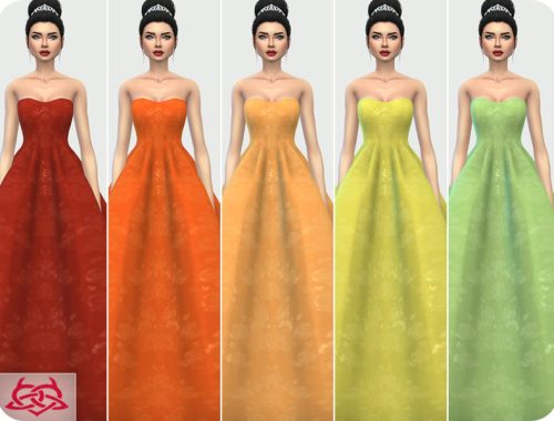 Wedding Dress 7 RECOLOR 1 (Needs mesh)