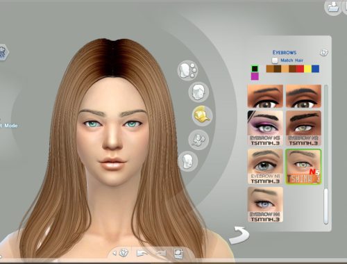 Dynamic Eyebrow