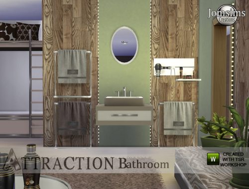 Attraction bathroom