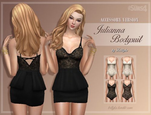 Trillyke - Julianna Bodysuit (2 versions)