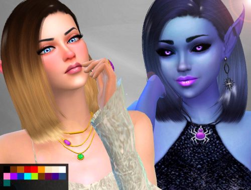 Retexture Hair Nightcrawler CROW - mesh needed