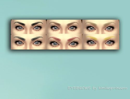 Defined Thick Eyebrows
