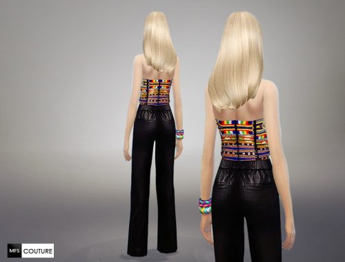 Contrast Jumpsuit