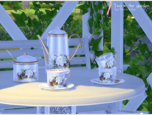 'Tea in the garden' set
