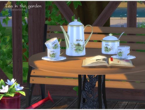 'Tea in the garden' set