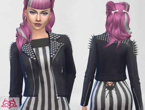 Psychobilly Set hair/dress/jacket/shoes