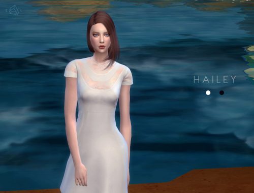 Lace Short Dress HAILEY