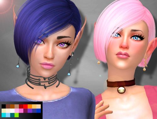 Genius Retexture Hair Nightcrawler Danger.Need Mesh