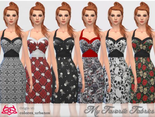 My Favorite Fabrics Pin Up dress02