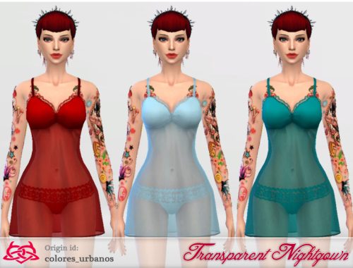 Transparent Nightgown