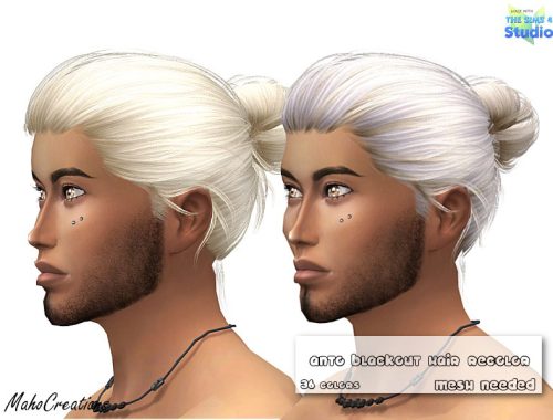 Anto Blackout Hair Recolor - mesh needed