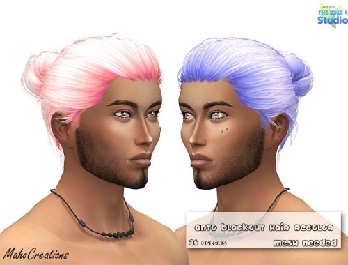 Anto Blackout Hair Recolor - mesh needed