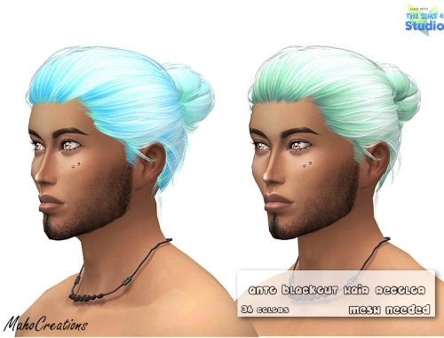 Anto Blackout Hair Recolor - mesh needed