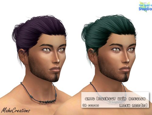 Anto Blackout Hair Recolor - mesh needed