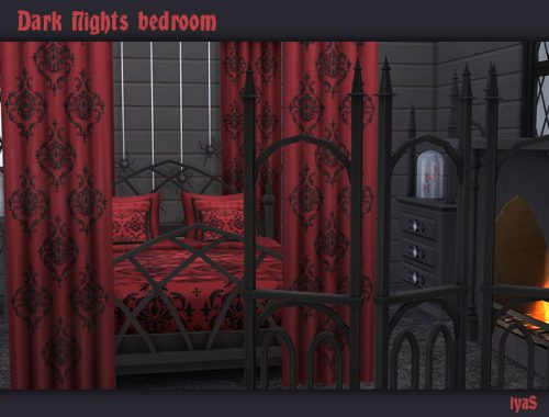 Dark Nights Bedroom