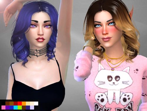 Retexture Hair Anto Mollie.Need Mesh
