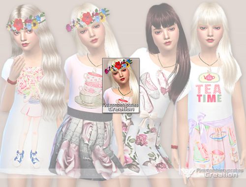 Tea Time Dress Collection for Girls