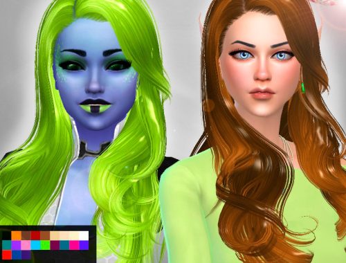 Skysims 084 Hair Retexture