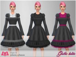 Gothic Lolita - The Sims 4 Catalog