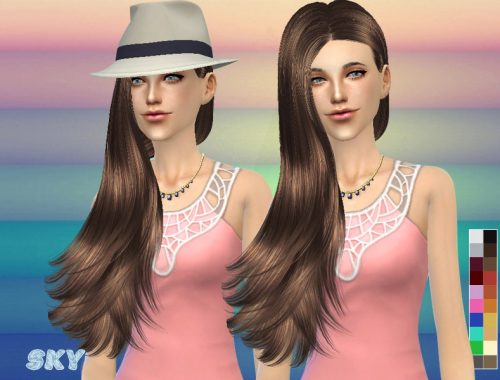 skysims hair 259