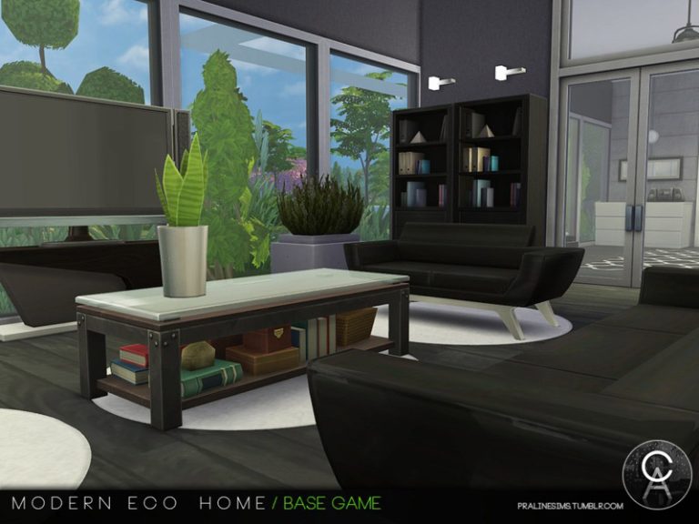 Modern Eco Home - The Sims 4 Catalog