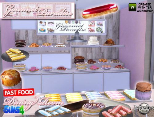 Gourmet paradise dining room