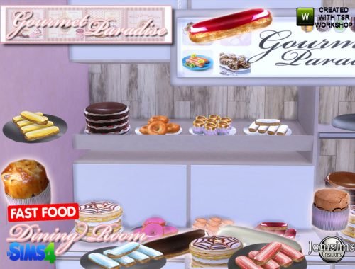 Gourmet paradise dining room