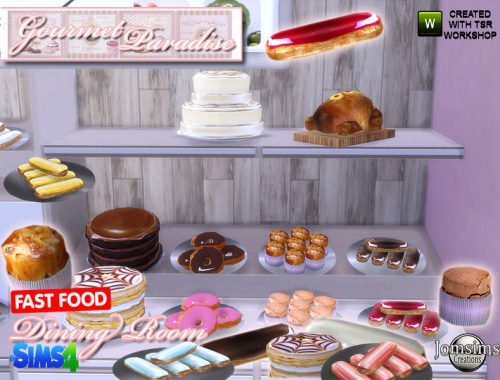 Gourmet paradise dining room