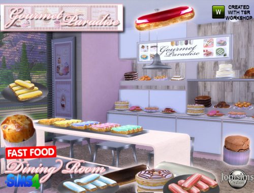 Gourmet paradise dining room